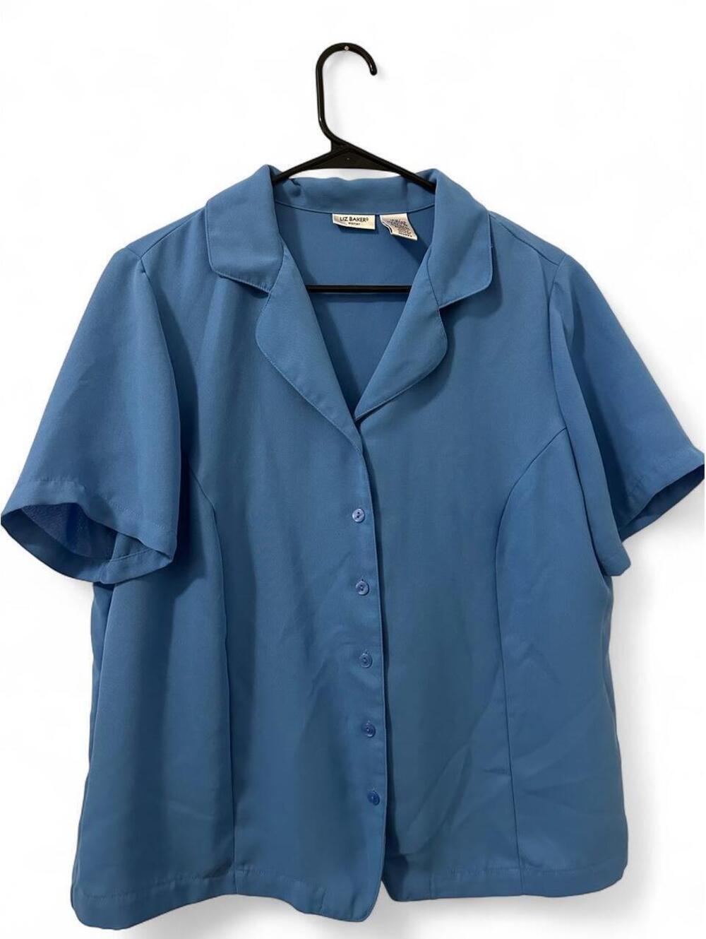 Liz Baker Women's Blue Blouse